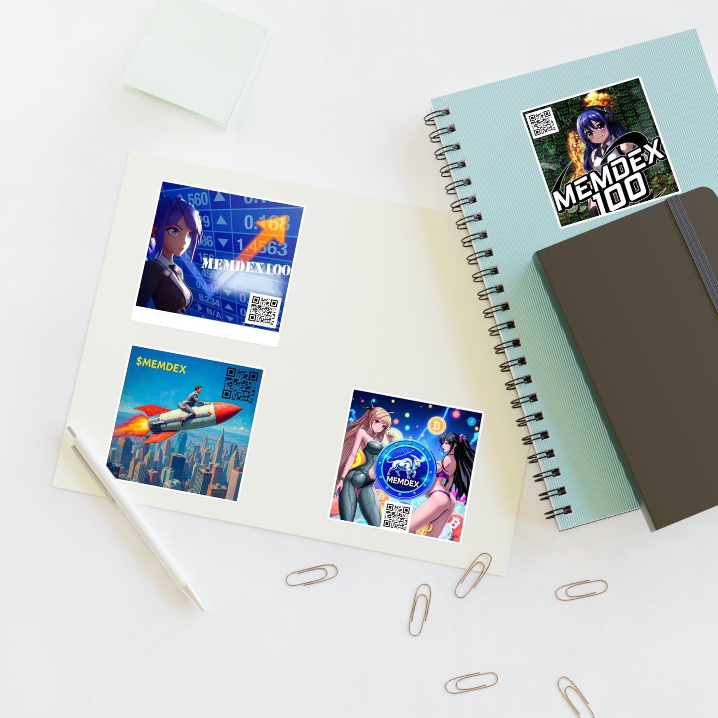 MEMDEX Sticker Sheet